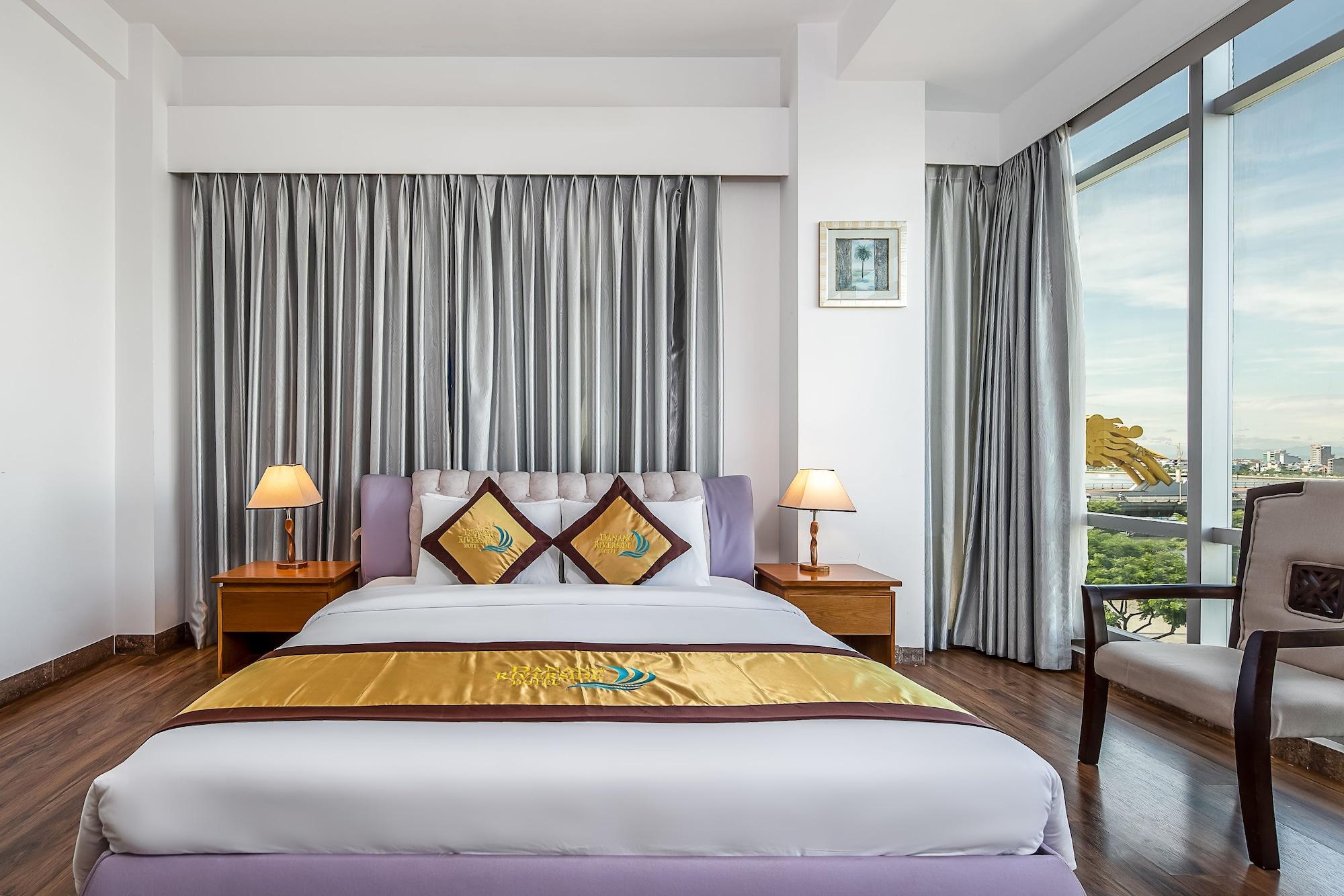 Da Nang Riverside Hotel Bagian luar foto