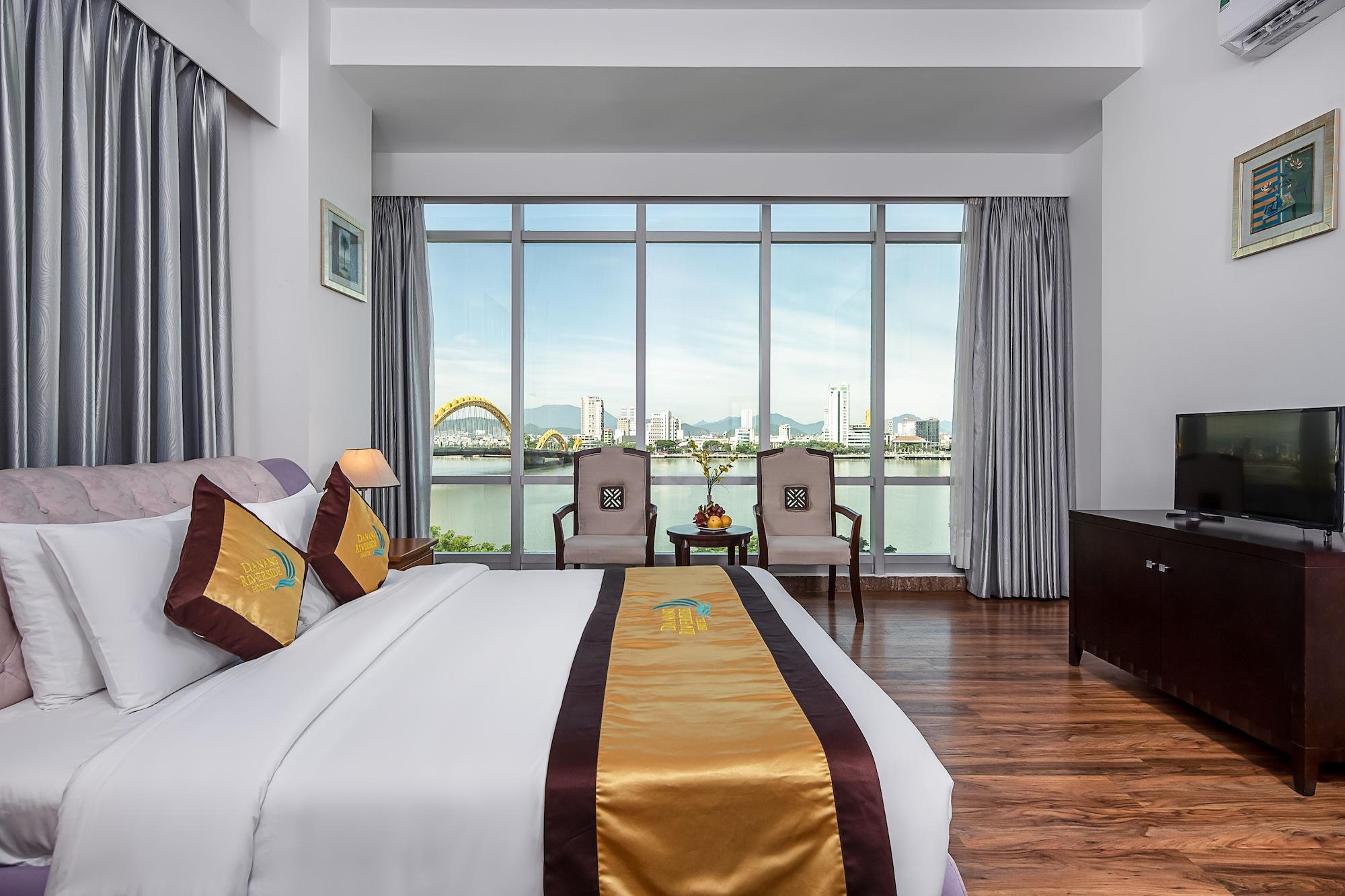 Da Nang Riverside Hotel Bagian luar foto