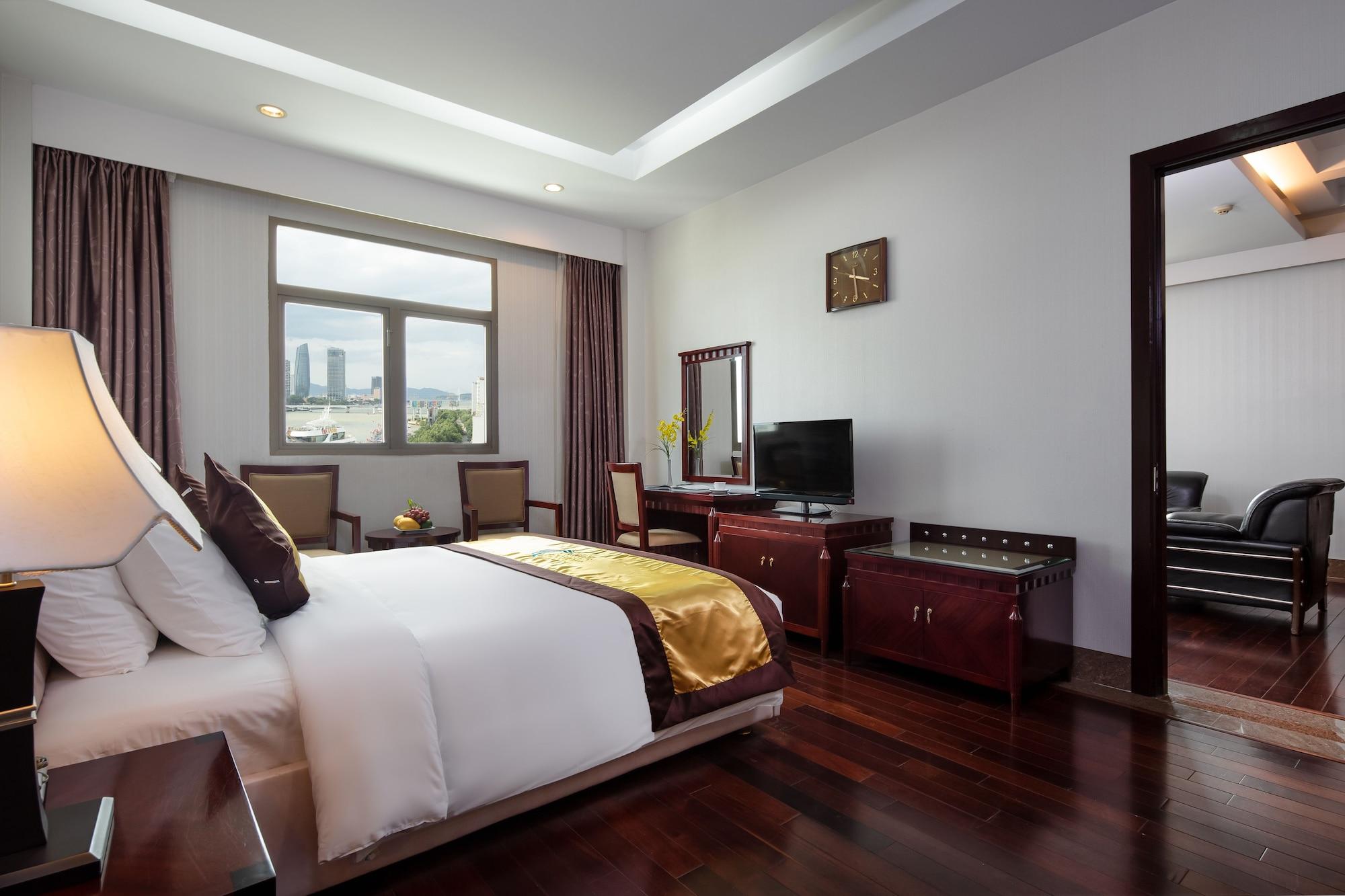 Da Nang Riverside Hotel Bagian luar foto