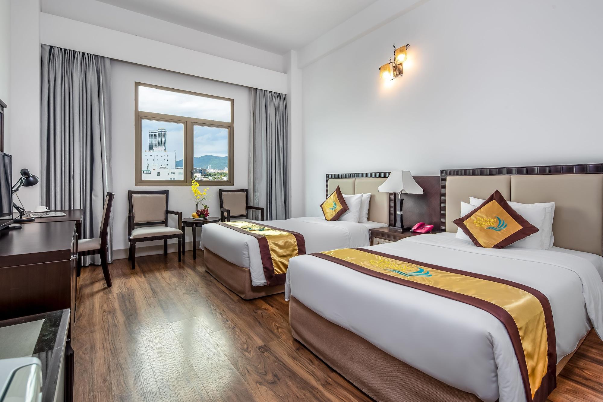 Da Nang Riverside Hotel Bagian luar foto